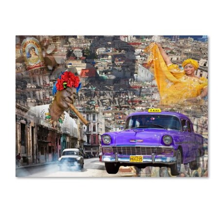 Trademark Fine Art Alberto Lopez 'La Aroma de Cuba' Canvas Art, 14x19 MA0855-C1419GG